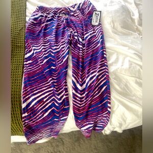 Zumbaz pants (blue, red and white)
